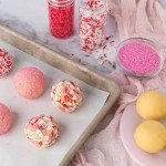 Heart Sprinkles Mix for Valentines Baking Decor