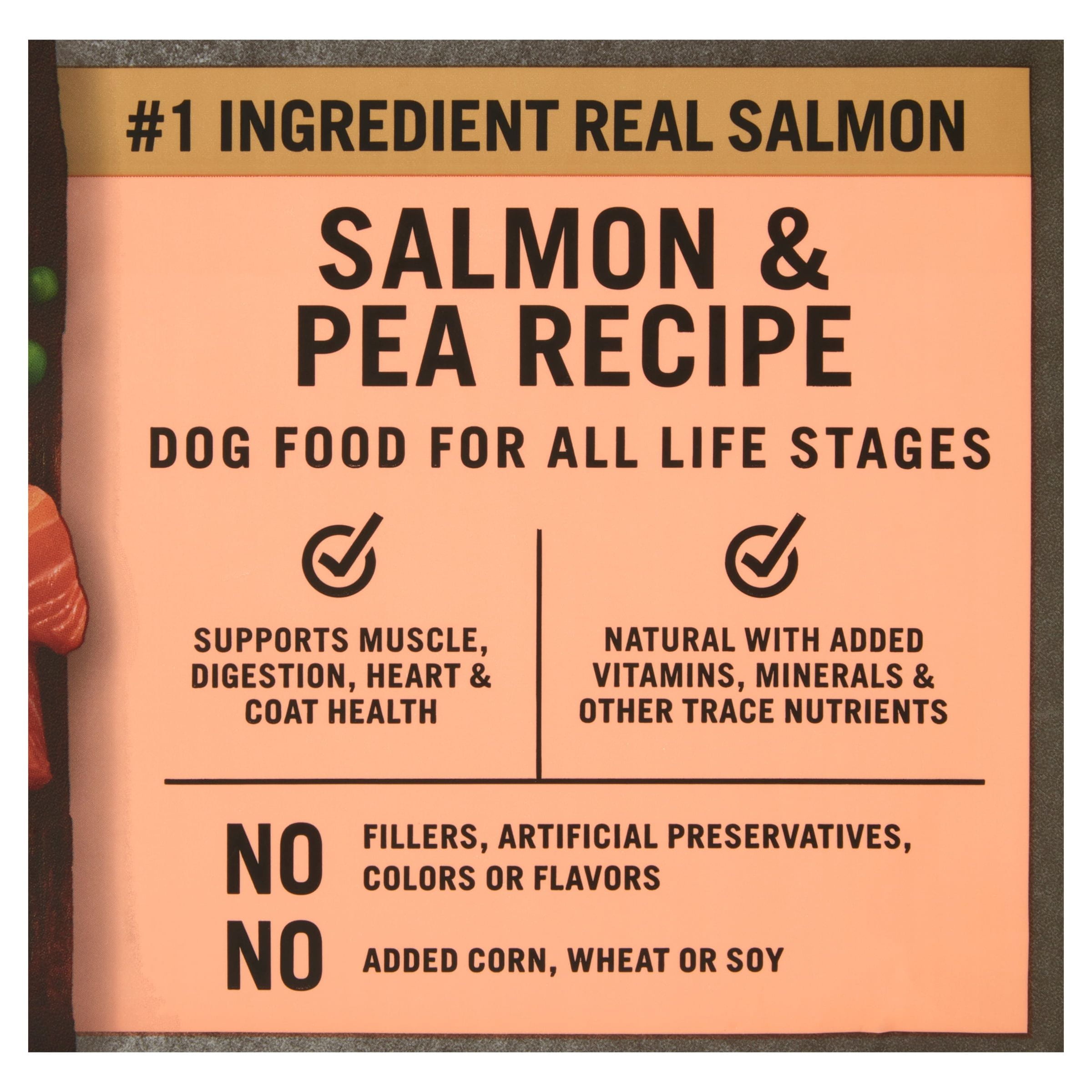 Wild & Free Salmon & Pea Dog Food