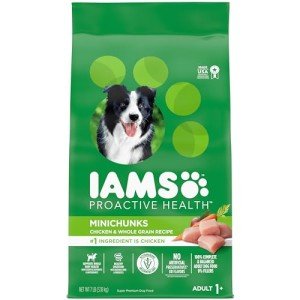 Iams Mini Chunks Dog Food, 7 lbs