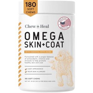Salmon Oil Omega Chews for Healthy Skin