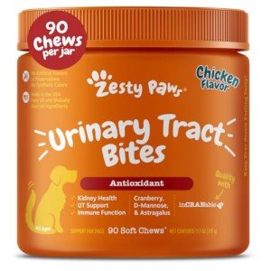 Zesty Paws Cranberry Bites for Dog Health