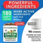 BARK&SPARK Omega 3 Fish Oil Treats for Dogs