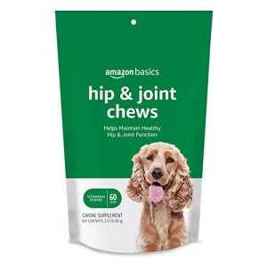 Amazon Basics Hip & Joint Chews for Dogs, 60 Count