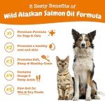 Wild Alaskan Salmon Oil for Dogs & Cats