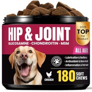 Wuffe Glucosamine Joint Chews for Dogs - 180 Ct