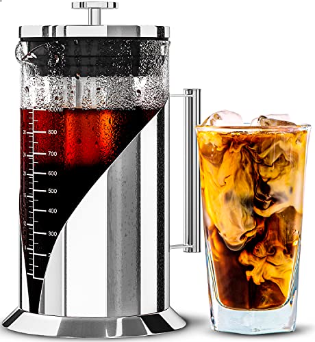 Cafe Du Chateau Stainless Steel Cold Brew Maker
