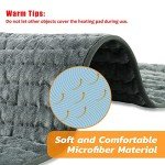 Electric Heating Pad with Auto Shut-off - Gray
