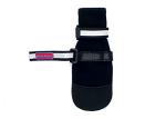 Bark Brite Alle Wetterneoprenpfotenschutz Hundeschuhe Mit Reflektierenden Straps- (Lg (3.5 In.)) Reise Reißverschlussetui Enthalten