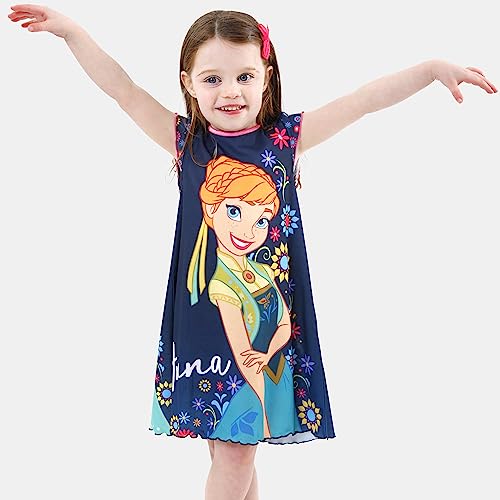 Frozen Nightdress for Girls, Size 5, Multicolored
