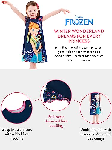 Frozen Nightdress for Girls, Size 5, Multicolored