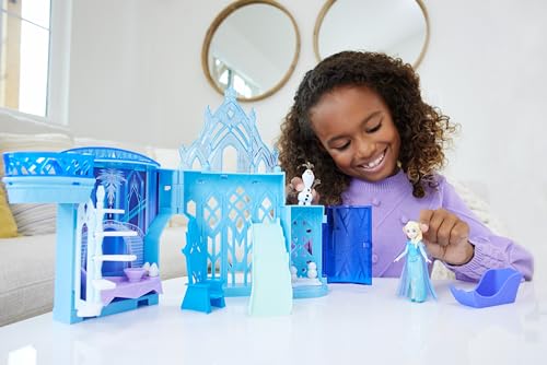 Elsa Castle Doll Playset: Disney Frozen Travel Toy