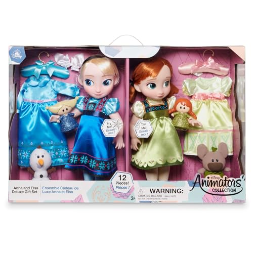 Frozen Animators' Collection Deluxe Anna and Elsa Singing Dolls