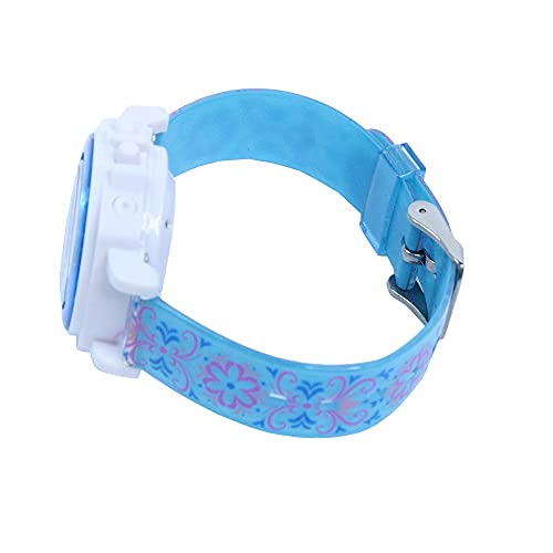 Disney Frozen Anna and Elsa Kids' Blue Watch