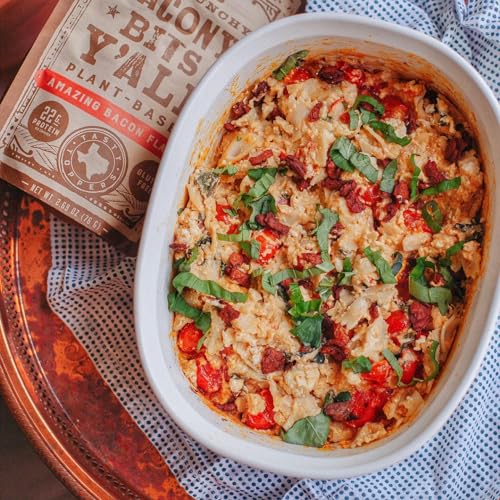 Plant-Based Bacony Bits | Crunchy Vegan Bacon Snacks