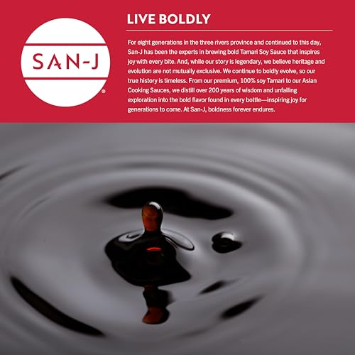 San-J Gluten-Free Low Sodium Tamari Sauce, 300ml
