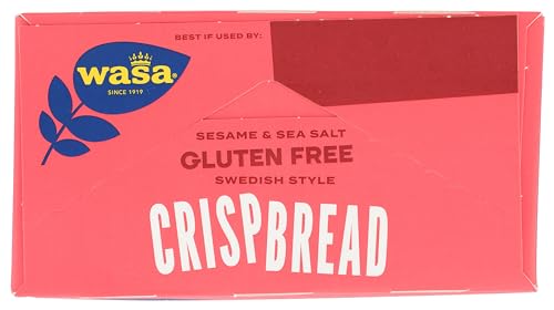 Wasa Gluten-Free Sesame Sea Salt Crispbread 6.1 Oz