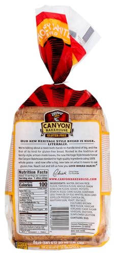 Canyon Bakehouse Gluten-Free Honey White Bread 24 oz