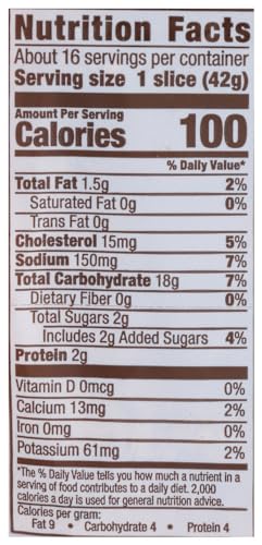 Canyon Bakehouse Gluten-Free Honey White Bread 24 oz