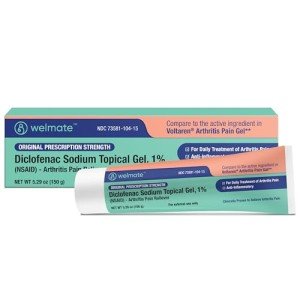 WELMATE - Diclofenac Gel for Arthritis Pain Relief