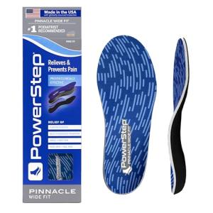 PowerStep Pinnacle Wide Arch Support Insoles