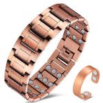 Cigmag Triple Strength Copper Magnetic Bracelet Set