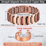 Cigmag Triple Strength Copper Magnetic Bracelet Set