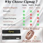 Cigmag Triple Strength Copper Magnetic Bracelet Set