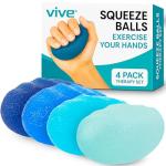 Vive Hand Therapy Squeeze Balls - 4 Pack