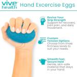 Vive Hand Therapy Squeeze Balls - 4 Pack
