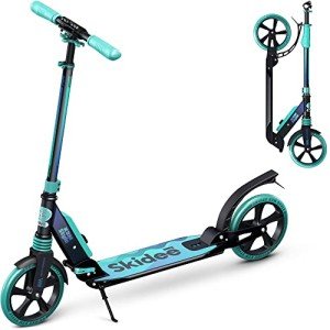 Skidee Adjustable Folding Scooter for Smooth Rides