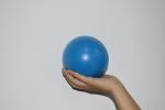 CIZEBO 4" Therapy Ball for Hip and Back Relief