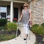 Lightweight Folding Walker for Seniors and Adults