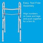 Lightweight Folding Walker for Seniors and Adults