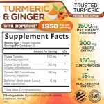 Turmeric Curcumin Joint Support with Ginger - 60 Caps