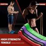 LEEKEY Resistance Bands for Exercise and Therapy