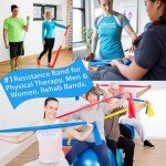 5-Pack Non-Latex Resistance Bands for Therapy and Strength