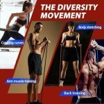 LEEKEY Resistance Bands for Exercise and Therapy