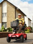 Folding Power Wheelchair with 4 Wheels