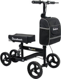 Knee Scooter Walker for Foot Injuries - Black