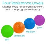 Vive Hand Therapy Squeeze Balls for Arthritis Relief