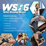 WS6 Compression Wrist Sleeve for Arthritis Relief