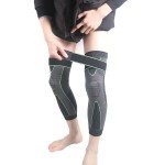 Silicone Knee Compression Sleeve for Arthritis Relief