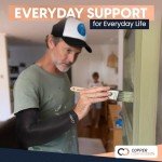 Copper Compression Arm Sleeve for Pain Relief