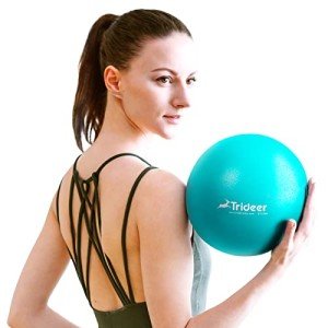9-Inch Pilates Ball for Core Strength and Stretching