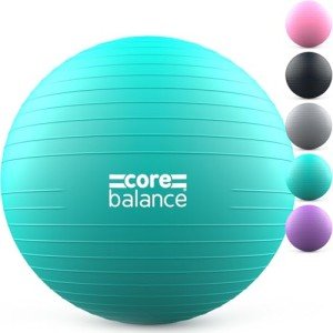 Anti-Burst Core Balance Exercise Ball - 22" Teal
