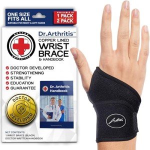 Doctor Developed Wrist Brace for Arthritis & Support