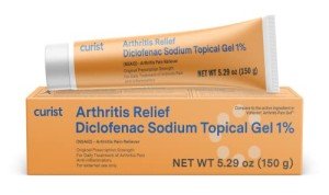 Curist Diclofenac Sodium Gel for Arthritis Pain