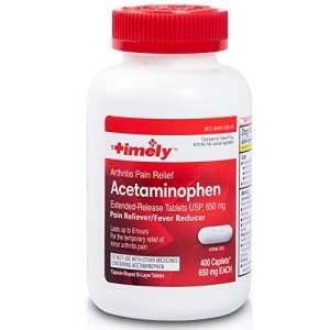 Timely Acetaminophen 650 MG - Joint Pain Relief