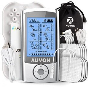 AUVON Rechargeable TENS Unit for Pain Relief