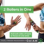 Gaiam Dual-Sided Finger Massager for Arthritis Relief